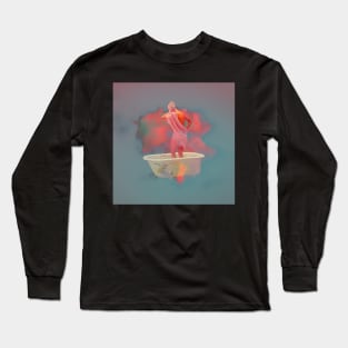 Awfully Considerate - Surreal/Collage Art Long Sleeve T-Shirt